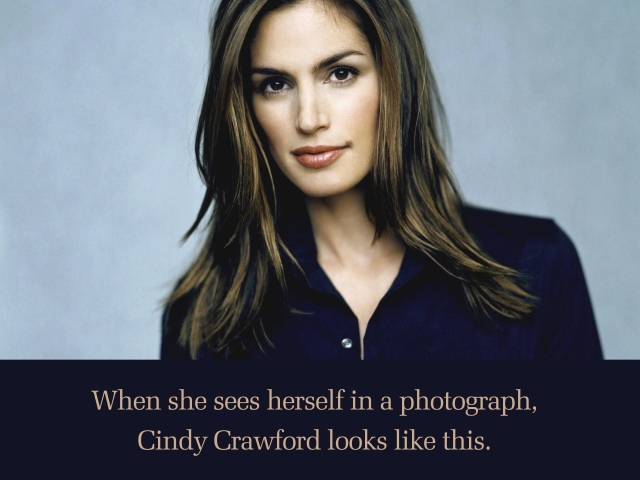 Cindy Crawford In a Photograph